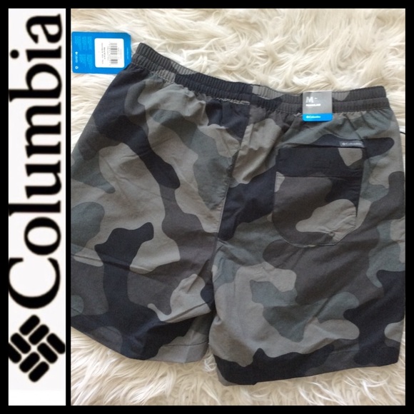 NWT Columbia Men’s Omni-Shade Camo Swim Trunks - Picture 5 of 8